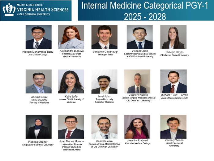 Composite page of IM incoming residents