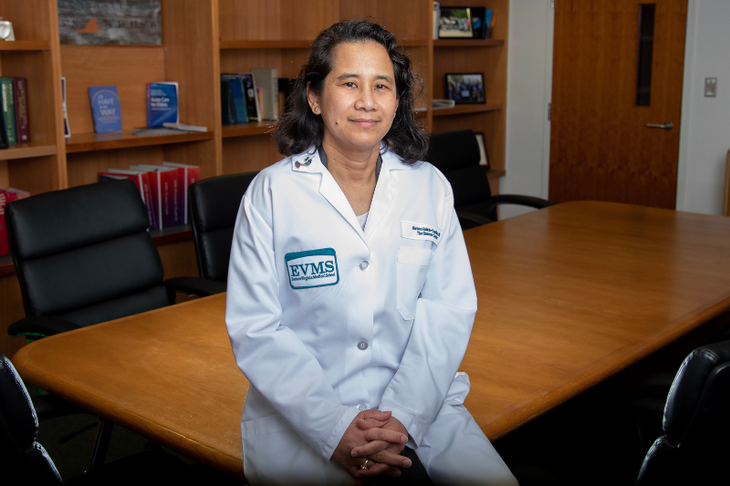 Dr. Marissa Galicia-Castillo posing for a photograph