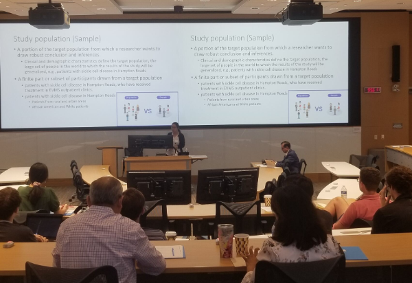 Workshop 2: Dr. Fang delved into the nuances of selecting a study population.